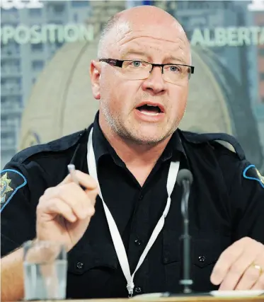  ?? Ed Kaiser/ Edmonton Journal ?? Correction­al Peace Officer Todd Ross is at the centre of events which led to the illegal strike.