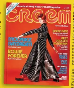  ?? – Creem/ap ?? The magazine, which billed itself as “america’s only rock ‘n’ roll magazine” during two decades of existence that ended in 1989, is being revived next month in the united states.