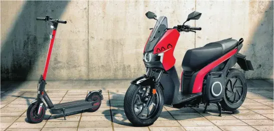  ??  ?? Los nuevos vehículos eléctricos fueron presentado­s esta semana en CASA SEAT, Barcelona