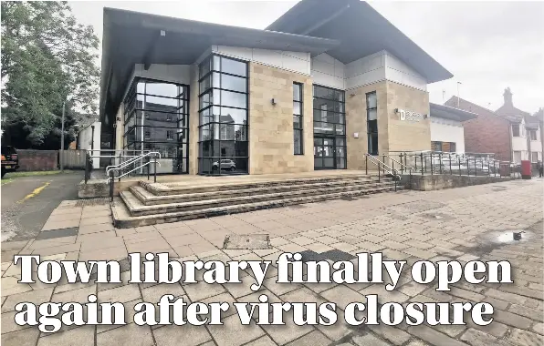Town library finally open again after virus closure - PressReader