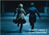  ??  ?? Virginie Legeay y Alexei Solonchey.