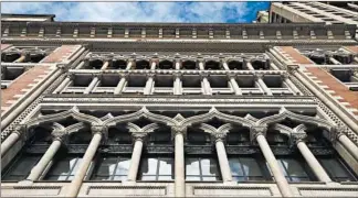  ?? JOSE M. OSORIO/CHICAGO TRIBUNE 2015 ?? The Chicago Athletic Associatio­n, 12 S. Michigan Ave., was designed by architect Henry Ives Cobb.