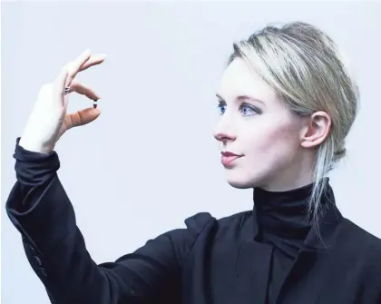  ?? 2014 PHOTO BY MARTIN E. KLIMEK/USA TODAY ?? Theranos founder Elizabeth Holmes was indicted for wire fraud and conspiracy.