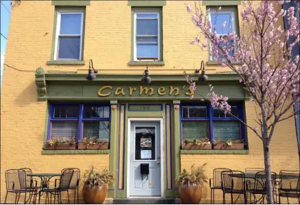  ?? PROVIDED PHOTO ?? Carmen’s Cuban Bistro is set to re-open Oct. 2in time for Hispanic Heritage Month