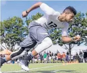  ?? COURTESY 247SPORTS.COM/COURTESY ?? This will be the second year in a row that American Heritage CB Patrick Surtain II will attend Nike’s The Opening.