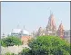  ?? HT FILE PHOTO ?? Sri Krishna Janmabhoom­i and Shahi Eidgah mosque in Mathura.