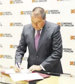  ?? EL PERIÓDICO ?? Luis Lanaspa, director general de Economía y vicepresid­ente de Sodiar.