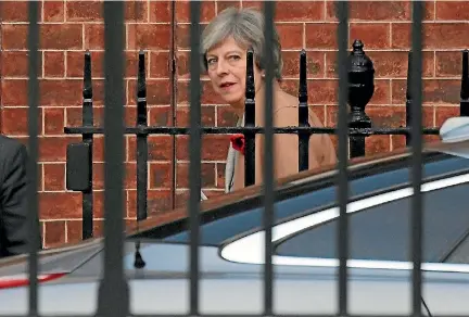  ?? PHOTO: REUTERS ?? Britain’s Prime Minister Theresa May has told MPs they must come together to seal the best Brexit deal for Britain.