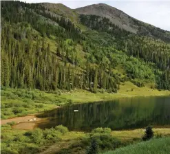  ?? Denver Post file photo ?? Urad Lake near Jones Pass in Clear Creek County opened to the public as a State Wildlife Area in the spring of 2014.