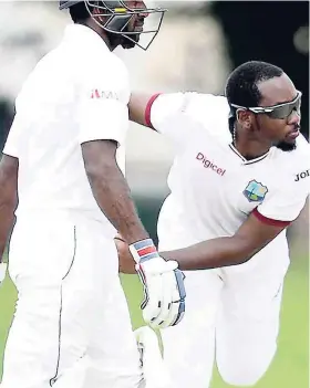  ??  ?? Windies ‘A’ fast bowler Jomel Warrican.