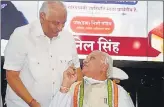 ?? DEEPAK GUPTA/HT ?? Governor of Kerala Arif Mohammad Khan at the book release function at Lucknow University.