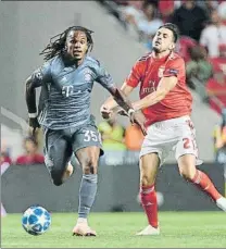  ?? AP ?? Renato Sanches marcó en un Da Luz que le aplaudió por su pasado