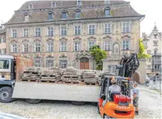  ?? FOTO: CF ?? Rund eine halbe Million Euro an Zuschüssen erhält die Stadt Lindau jetzt von Landkreis und Bezirk Schwaben für die Sanierung des Cavazzen.