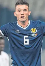  ??  ?? John McGinn: Belief is still strong.