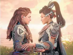  ?? ?? Aloy suma a una nueva amiga y compañera para su aventura.