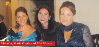  ??  ?? Melanie, Maria Grech and Mrs Muscat