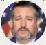  ??  ?? TED CRUZ