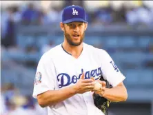  ?? Harry How / Getty Images ?? Clayton Kershaw will make his 22nd start at AT&amp;T Park on Sunday, where he is 13-4. Kershaw has started the year 0-2.