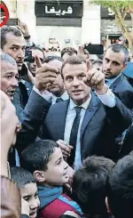  ?? LUDOVIC MARIN / AFP ?? Emmanuel Macron ha estat aquesta setmana a Algèria, on ha animat els joves