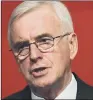  ??  ?? JOHN MCDONNELL: ‘What you don’t want is individual politician­s setting up some parallel process.’