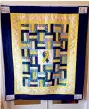  ??  ?? The quilt FaithChris­tina made for the Down Syndrome Associatio­n