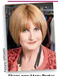  ?? N E M O T P O : e r u t c i P ?? Shops pro: Mary Portas