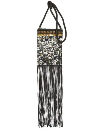  ??  ?? Holi Festival Fringe Cross Body Bag, £34, Topshop