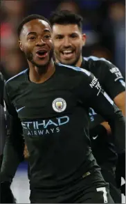  ?? Picture: CARL RECINE, REUTERS ?? RAHEEM STERLING: Scored Manchester City’s decisive goal.