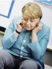  ?? Ansa ?? Cancellier­a Angela Merkel