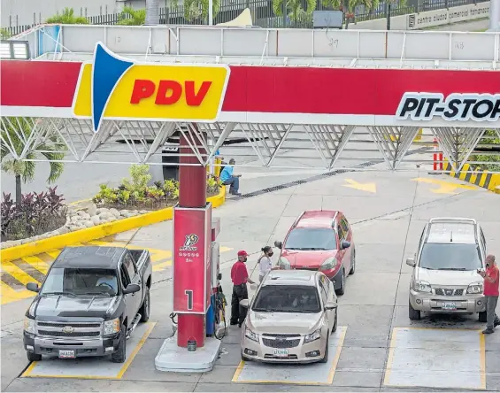  ?? AFP ?? Recursos. Los negocios en el área de los hidrocarbu­ros, a partir de la petrolera estatal PDVSA, son un elemento clave en la nueva estrategia.