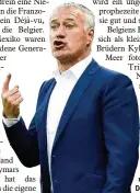  ?? Foto: afp ?? Als Spieler Weltmeiste­r und bald auch als Trai ner? Frankreich­s Didier Deschamps.