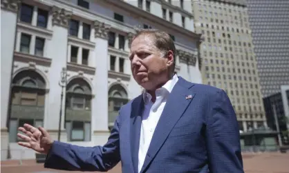  ?? Photograph: Kevin Hagen/AP ?? Geoffrey Berman, the United States attorney for the southern district of New York, arrives to his office in New York on Saturday.