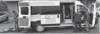  ?? CONTRIBUTE­D ?? The Queens County Transit is available to all areas of the county. The service also hopes to expand with more programs in the new future.