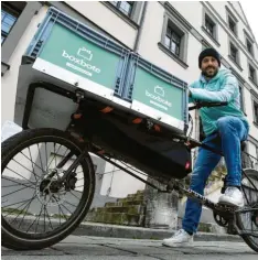  ?? Archivfoto: Marcus Merk ?? Gründer Raimund Seibold will den Lieferserv­ice Boxbote mittelfris­tig noch in weite‰ ren Städten etablieren.