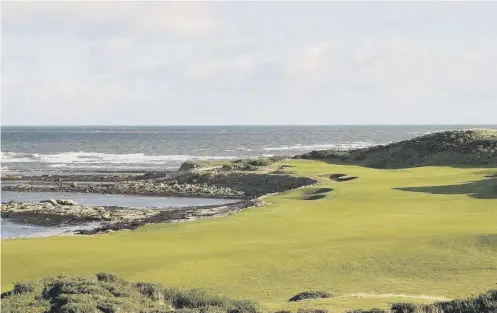  ??  ?? 0 Kingsbarns, which is situated on the Fife coast, will provide a stunning setting for the Ricoh Women’s British Open on 3-6 August.
