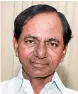  ??  ?? K. Chandrasek­har Rao