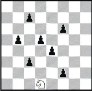  ??  ?? A. This is a training position. How can the Knight capture all seven pawns and get back to the starting square in 8 moves