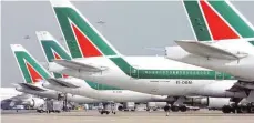  ?? FOTO: DPA ?? Alitalia steckt seit Jahren in der Krise.