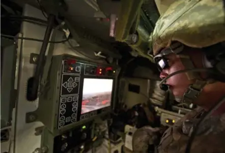  ?? © US army ?? Ook schermtech­nologie kan worden gebruikt voor militaire doeleinden.