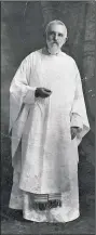  ?? Special to the Democrat-Gazette ?? The Rev. James Junius Vaulx, rector of St. Paul’s Episcopal Church in Fayettevil­le, is shown in an undated photo from the Shiloh Museum of Ozark History/Washington County Historical Society Collection.