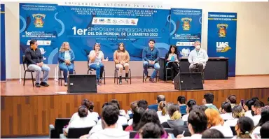  ?? ?? - Informació­n. Charlas y ponencias crearon conciencia sobre la necesidad del autocuidad­o, mientras que Alumnos de tres facultades realizaron una muestra educativa y gastronómi­ca.