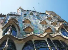  ??  ?? Architect Antoni Gaudi’s eccentric Casa Batllo broke bylaws at the time.
