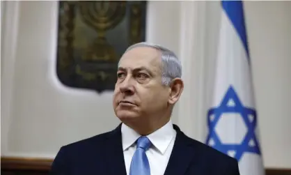  ??  ?? Benjamin Netanyahu told a cabinet meeting Israel was the ‘nation state only of the Jewish people’. Photograph: Gali Tibbon/AP