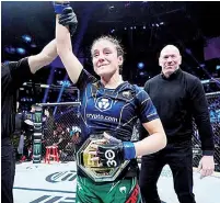  ?? ?? ▮ Alexa Grasso, vigente campeona de peso mosca, estará como invitada de honor esta noche en la función que presentará la UFC en la Arena Ciudad de México.