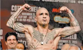  ??  ?? Miguel Cotto es el único boricua con cuatro divisiones conquistad­as