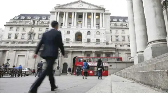  ??  ?? Sterling slid by more than half a cent after Bank of England's (BoE) governor distanced himself from three other BoE rate-setters who said last week that rates should start to rise for the first time in a decade. (Reuters)