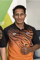  ??  ?? Ambitious: Tengku Ahmad Tajuddin Tengku Abdul Jalil hopes to help Malaysia qualify for the Olympics on his fourth attempt.