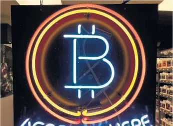  ?? GILLIAN FLACCUS THE ASSOCIATED PRESS ?? The underperfo­rmance of Bitcoin Cash puts into question whether virtual currencies can supplant traditiona­l money.