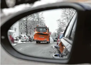  ?? Foto: Wyszengrad ?? Gestern sah es in der Region schön winterlich aus und die Straßen waren gut geräumt. Am Mittwochab­end hatten viele Autofahrer hingegen nicht den Eindruck, dass die Räumfahrze­uge alle unterwegs waren. Es ereigneten sich fast 120 Unfälle.