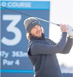  ?? ?? Tommy Fleetwood impressed as he finished at 13 under.